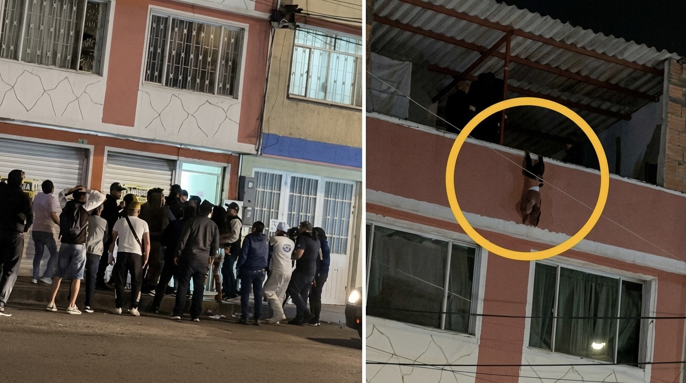 Vecinos salvan a niño que cayó desde un cuarto piso en Bogotá